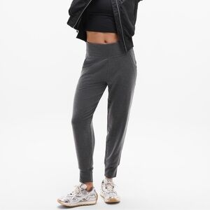 Coaster Luxe High Rise Jogger Charcoal Grey Heather Size Small Tall Long
